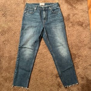Everlane Curvy Cheeky Jean Raw Hem (NWOT)
